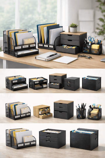 Desk Organizers & File Storage Solutions