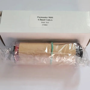 Paymaster 8000 Check Writer 4 Band Replacement Ink Ribbon (Cotton)