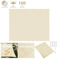 Sun Shade Sail Waterproof UV Block Awning for Patio, Garden & Pool Canopy