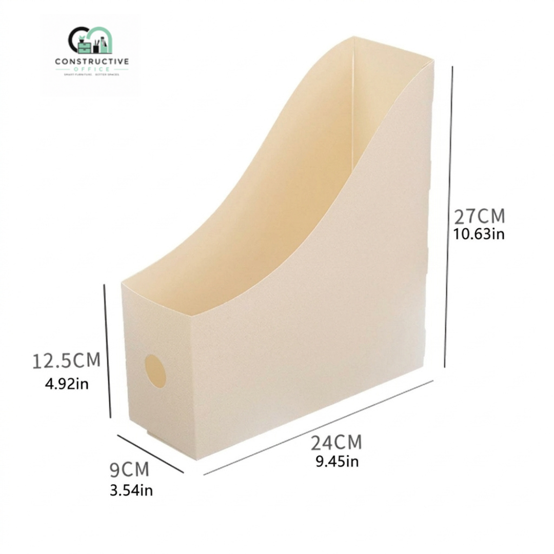 Durable PP Desktop File Organizer Storage Box for workspace storage