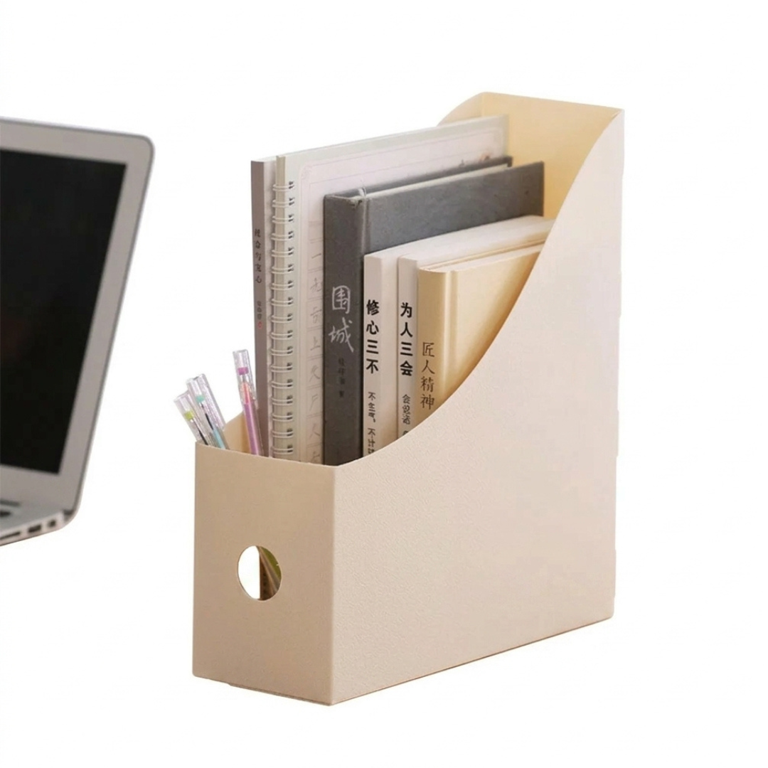 Folding Desktop File Organizer Storage Box for home office organization