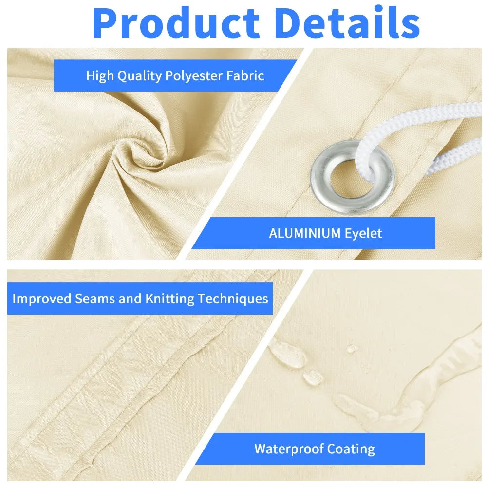 poolside sun block shade sail awning
