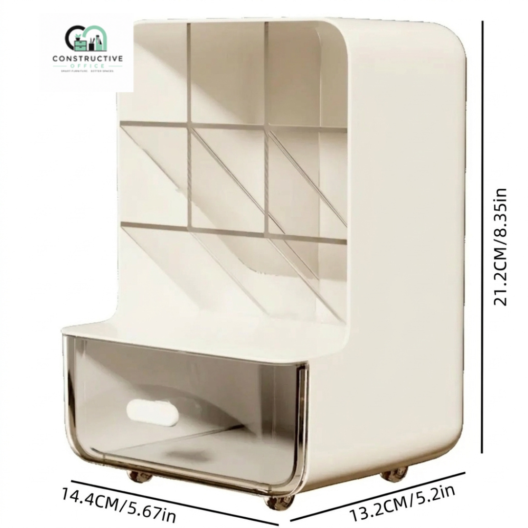 Constructive Office Multi-Layer Desk Organizer for study desk organization