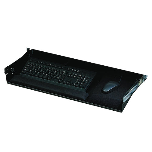 Martin Yale Adjustable Steel Keyboard Drawers - Black - 32030