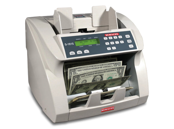 Semacon S-1615V Bank Grade Currency Counter with Batching