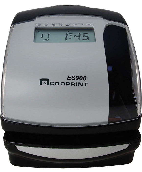 Acroprint ES900 Electronic Payroll Recorder/Time Stamp/Numbering Machine