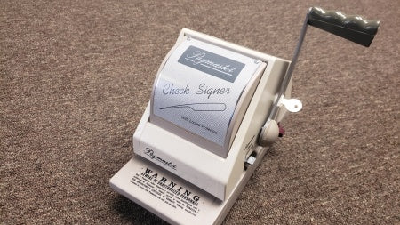 Paymaster 8025 Manual Check Signer Reconditioned