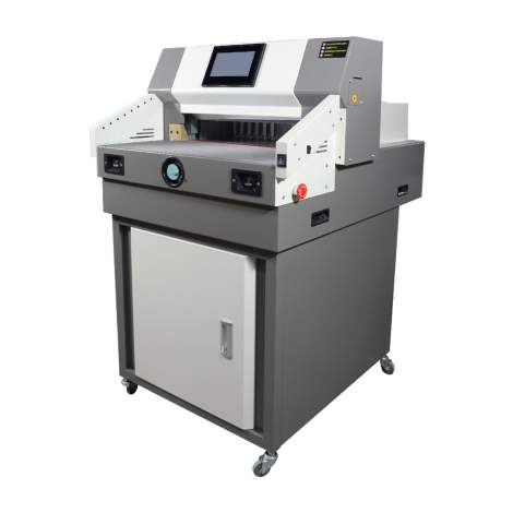 110V 490MM Electric Paper Cutter Automatic Digital Paper Stack Cutting  Machine 